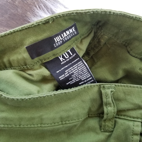 Green Crop Trouser - Picture 5 of 6